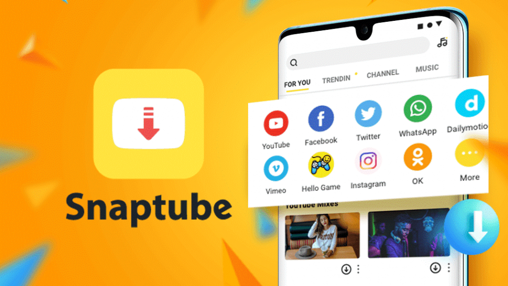 ¿Cómo descargar Snaptube gratis? 2 ilustración sobre descargar Snaptube.