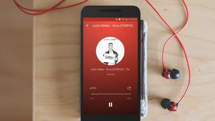 ¿Cómo descargar Snaptube gratis? 1 Celular con pantalla luego de descargar Snaptube.