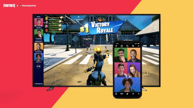 Fortnite y HouseParty se unen para hacer videollamadas durante el juego 1 fort
