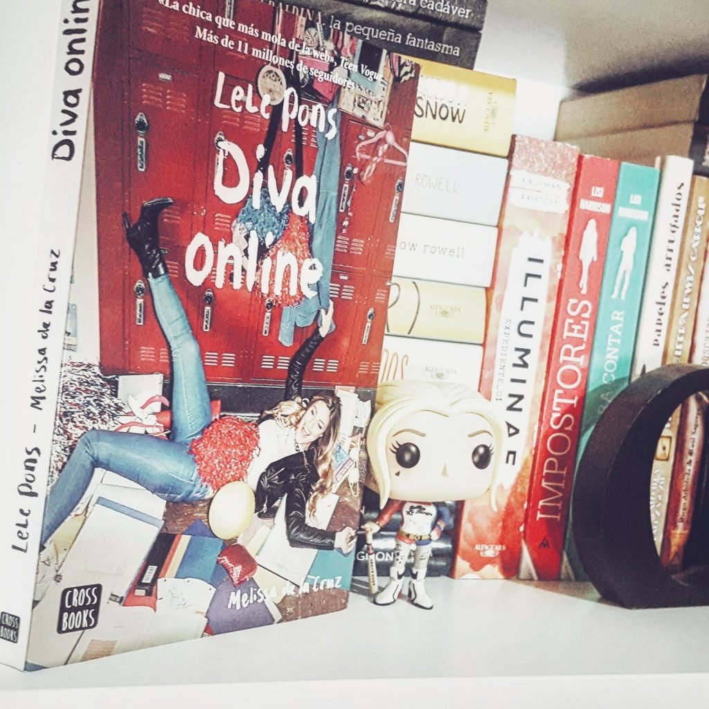 Portada de Diva online, libro de youtuber de Lele Pons.