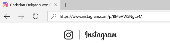 barra de navegacion descarga fotos de instagram