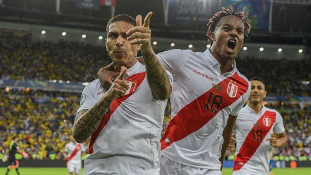 Seleeccion peruana en la Copa America 