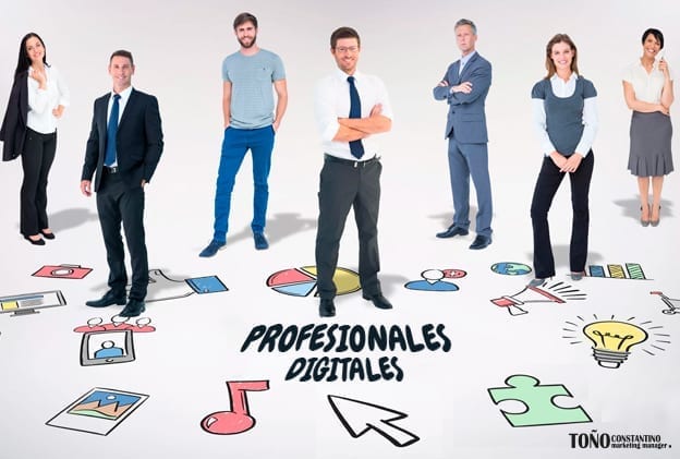 ¿Cuáles son los perfiles profesionales digitales más demandados por las empresas? 1 personas con perfil de profesionales digitales