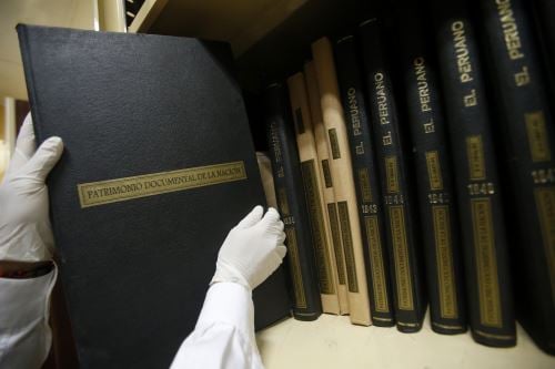 La UNESCO reconoce el valor histórico del diario El Peruano 1 000735961M