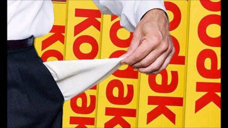 El ciclo de vida de un producto que casi sepulta a Kodak 1 Imagen de bancarrota de Kodak
