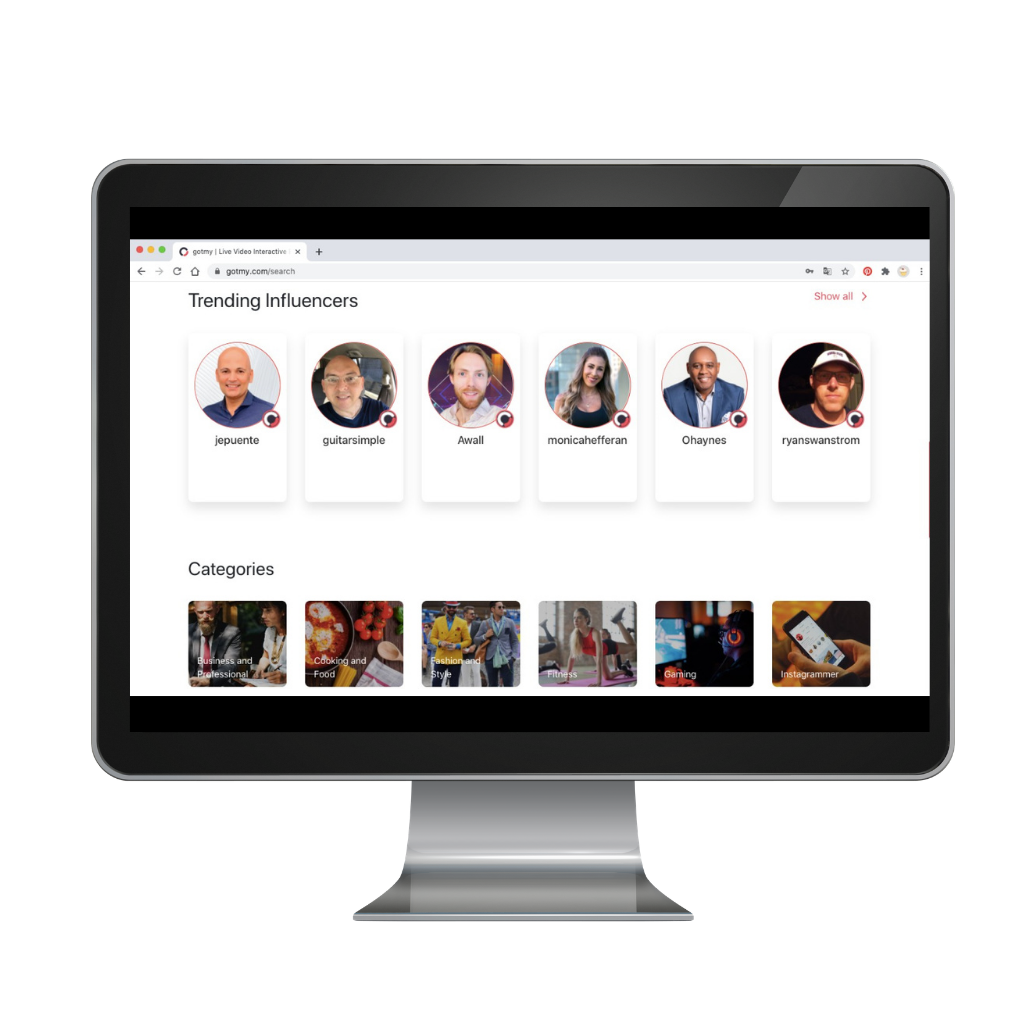 Así es Gotmy, la nueva plataforma de monetización para influencers 3 Gotmy 2