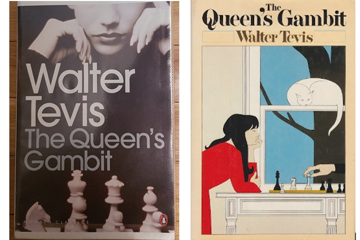 Queen's Gambit: el impacto mediático y comercial de la miniserie 3 Portadas de Libro Queen's Gambit de 1983