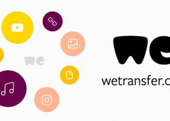 Ilustración de WeTransfer.