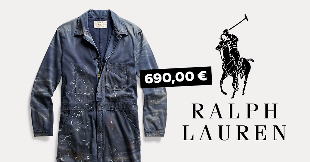 acusan a ralph lauren de romantizar la pobreza por el lanzamiento de un traje obrero como prenda de lujo 1