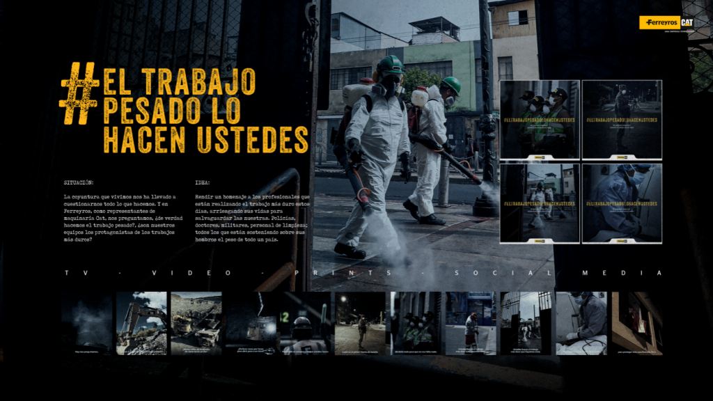 Mood cerró el 2020 como mejor agencia creativa independiente del Perú, por sus múltiples logros en campañas 5 Campaña con Ferreyros