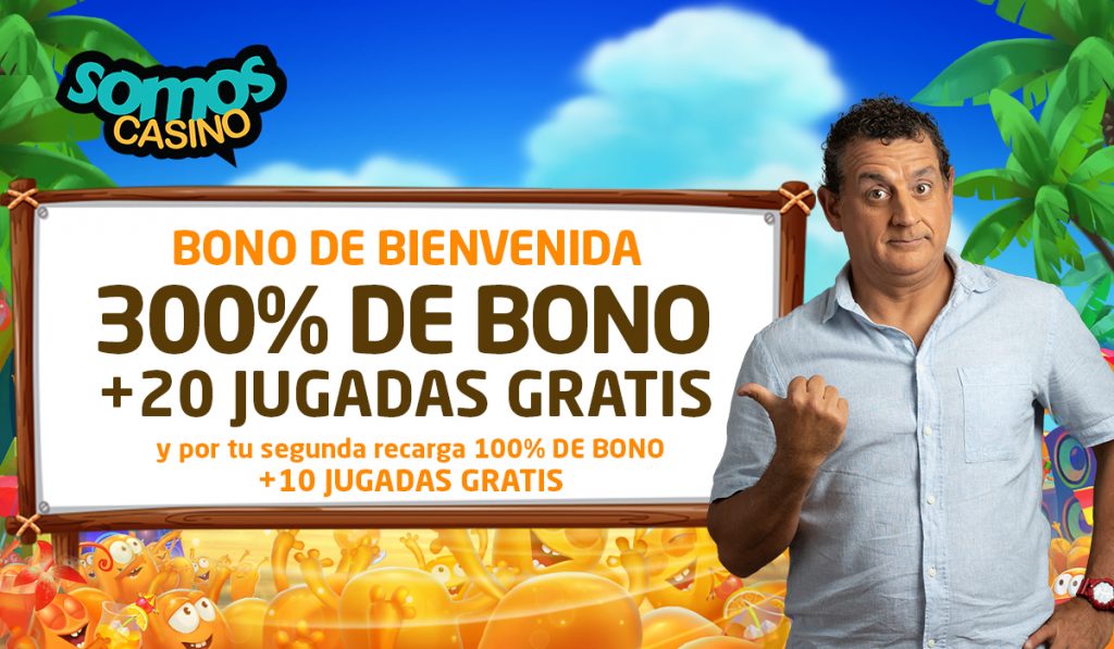 SomosCasino bono de bienvenida 
