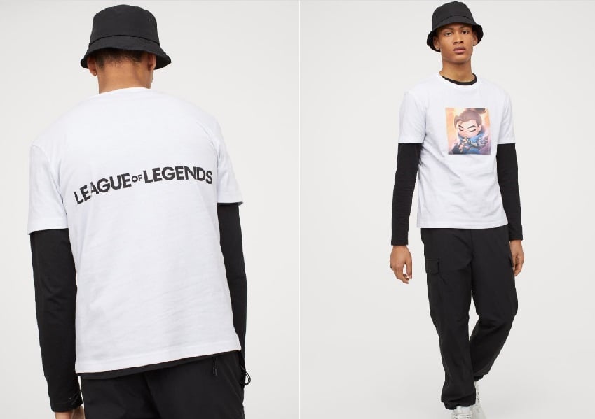 H&M coquetea con el público gamer con colección de camisetas dedicadas al videojuego League of Legends 1 league of legends hm