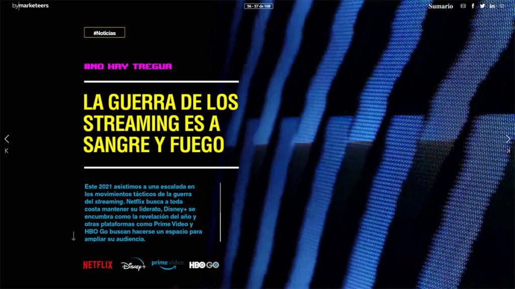 4 La guerra de los streaming es a Sangre y fuego