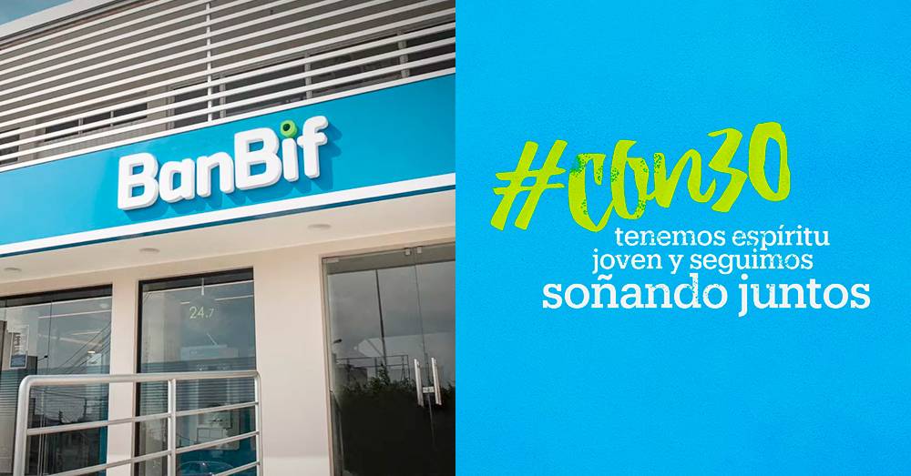 #Con30: BanBif recibe sus 30 años con campaña estratégica en redes sociales