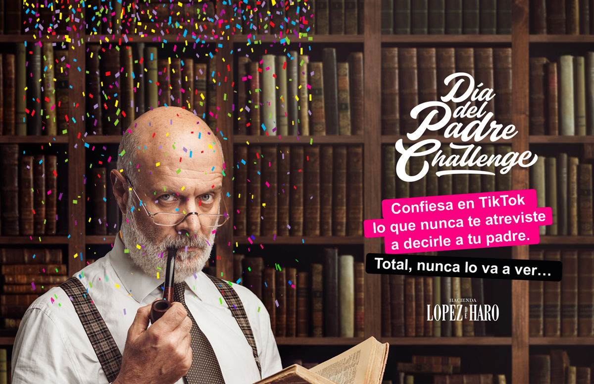 #DiadelPadreChallenge: esta marca española reta a sus clientes a confesarse ante sus padres en TikTok 1 DiadelPadreChallenge Hacienda Lopez de Haro