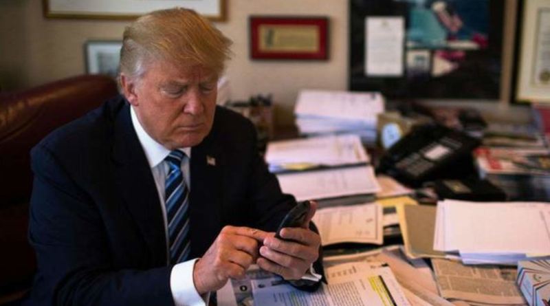 Donald Trump seguirá hablando con su polémico estilo en su propia app "sin reglas" 1 Trump iPhone