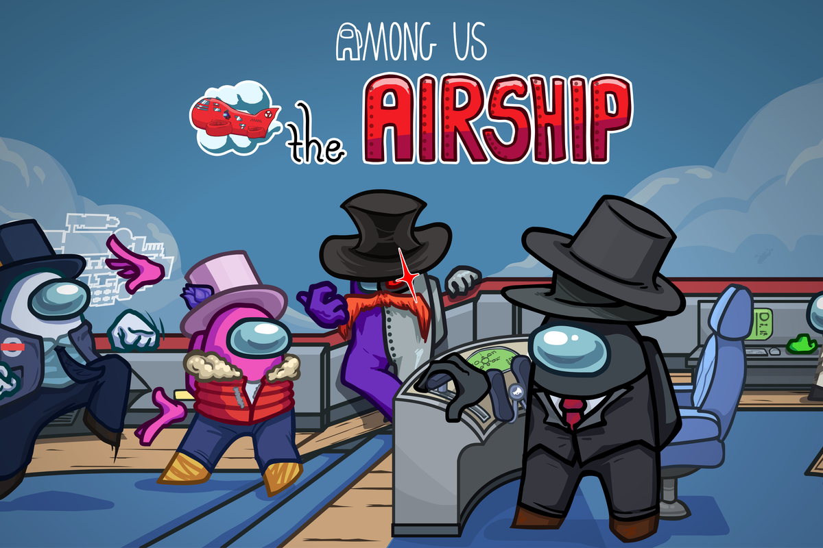 Among Us finalmente anuncia fecha para su nuevo mapa: 31 de marzo 1 among us airship 1
