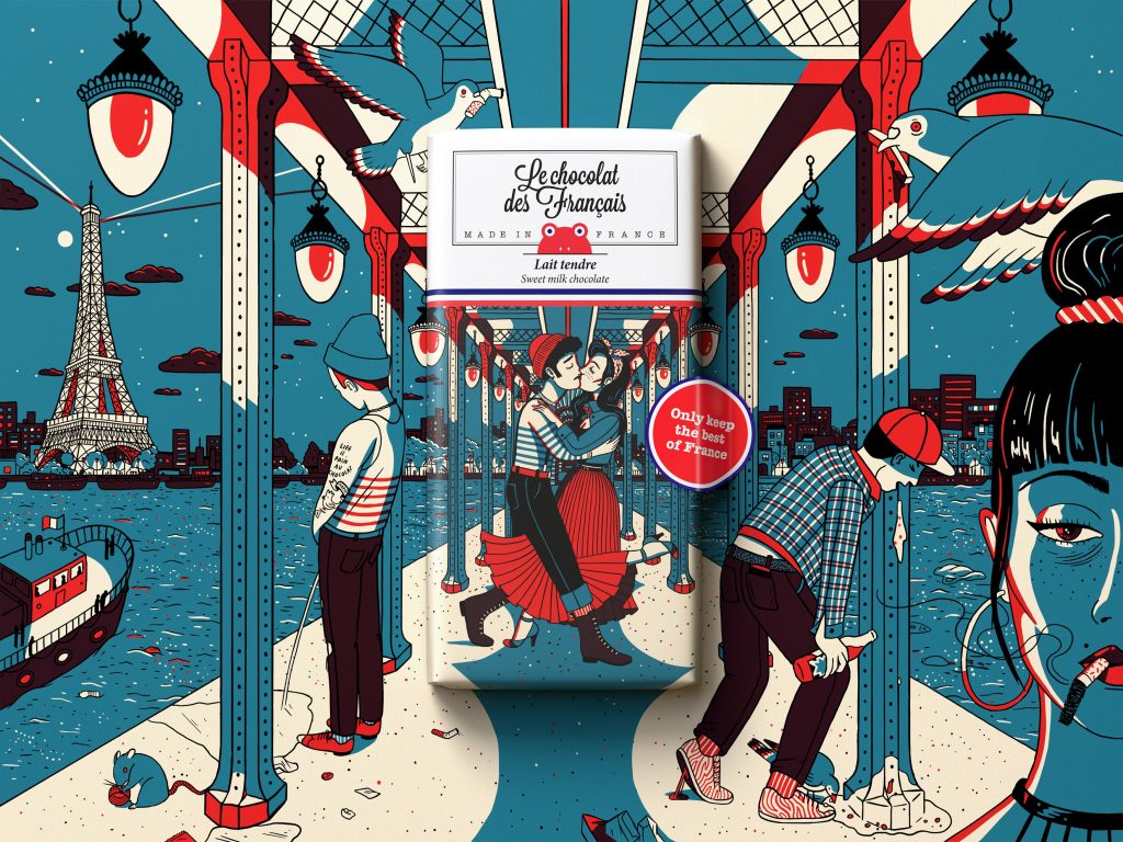 Estos packaging de Le Chocolat des Français te transportarán directo a París 2 chocolat1
