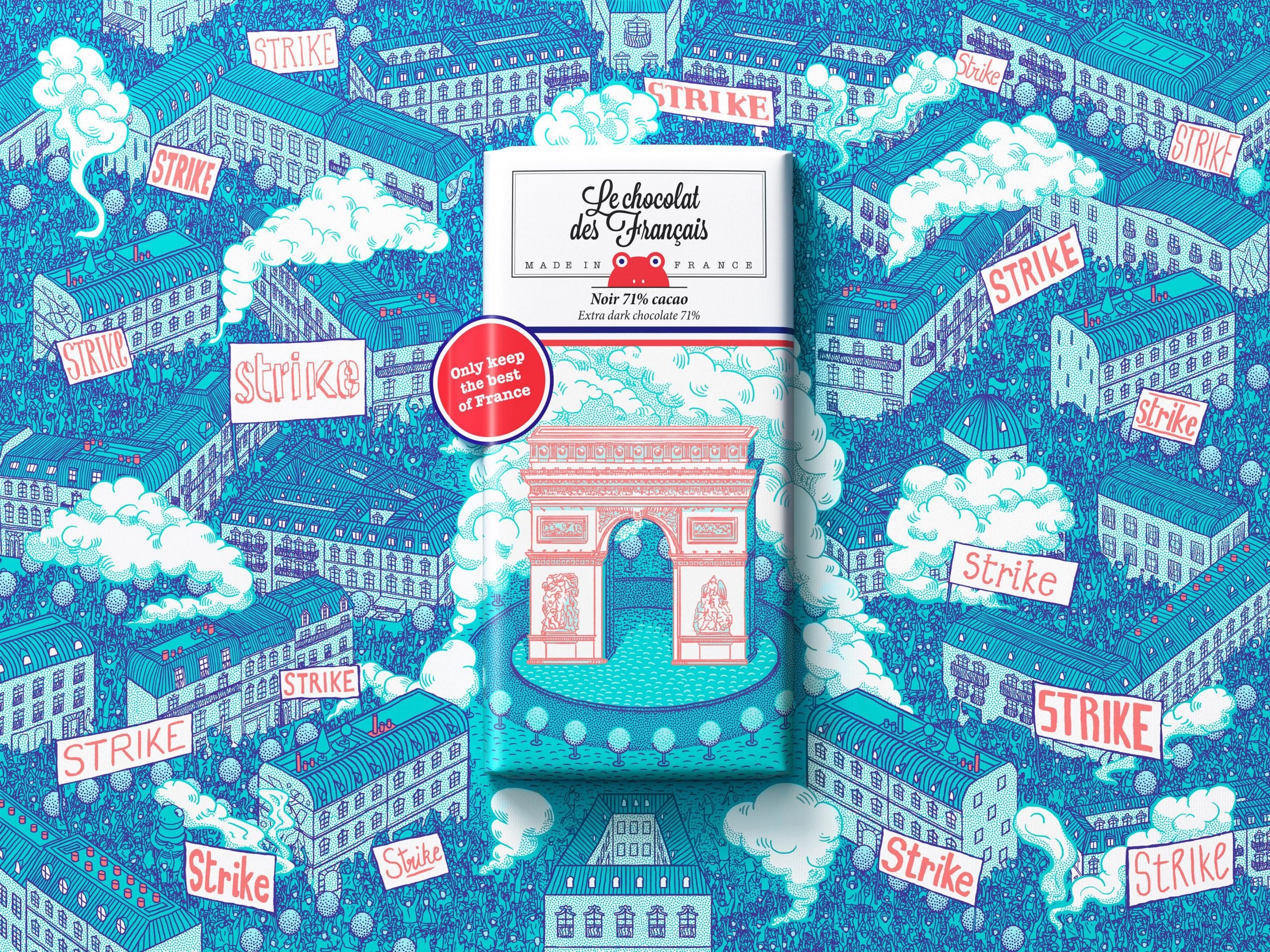 Estos packaging de Le Chocolat des Français te transportarán directo a París 1 chocolat6 scaled