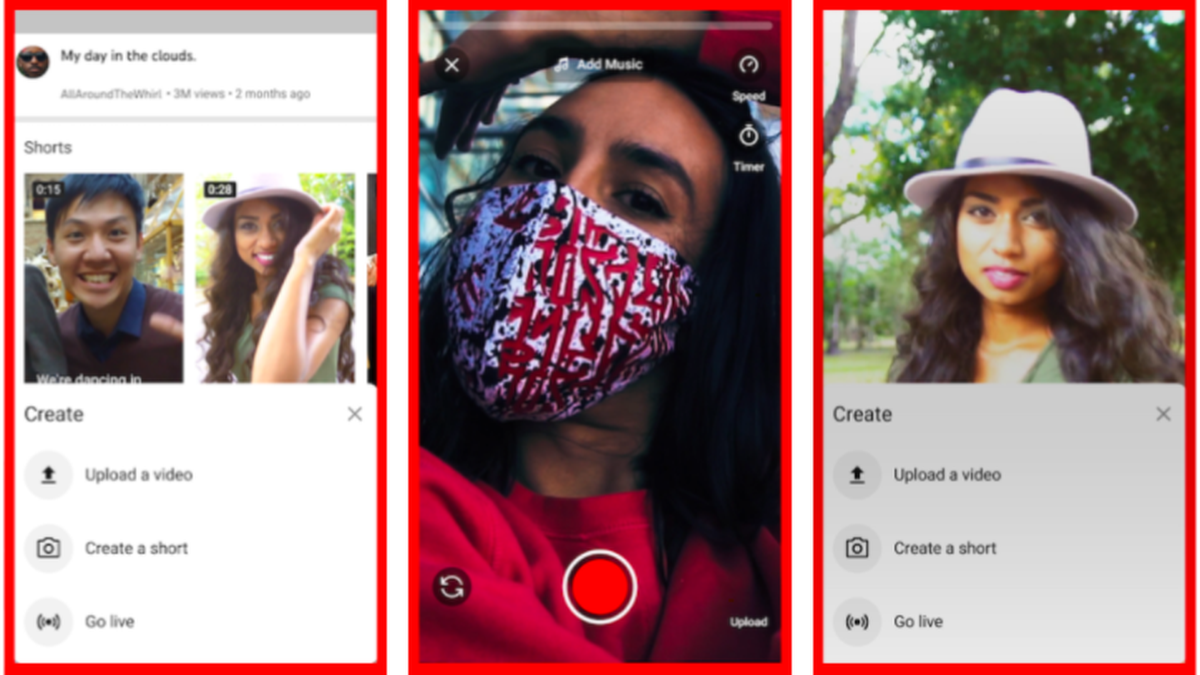 Así es Youtube Shorts la red social que ocupará el vacío de Tik Tok en Estados Unidos 1 screen shot 2020 09 14 at 8 49 52 am