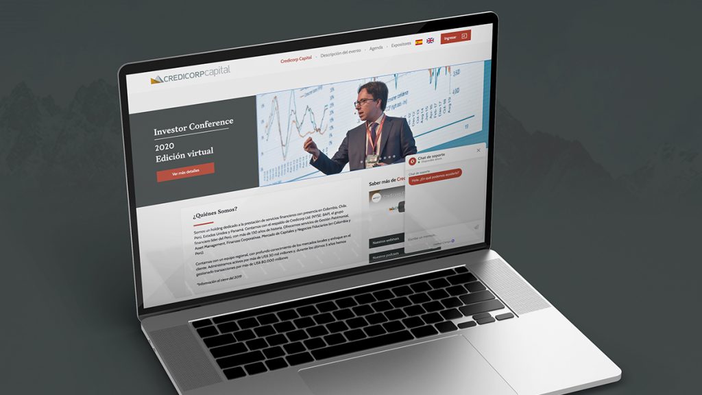 Cubo Rojo Soluciones Tecnológicas: cliente Credicorp 