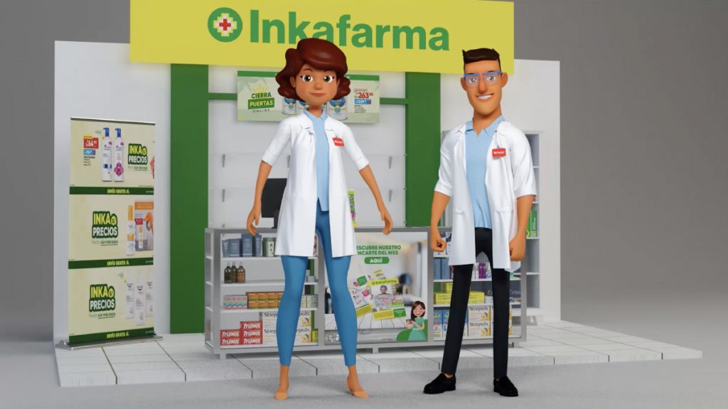 Inkafarma el primer cliente de Cubo Rojo 