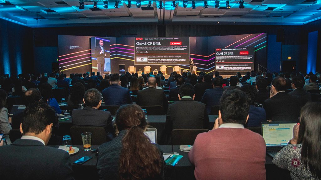 Evento para Enel principal cleinte de Cubo Rojo 