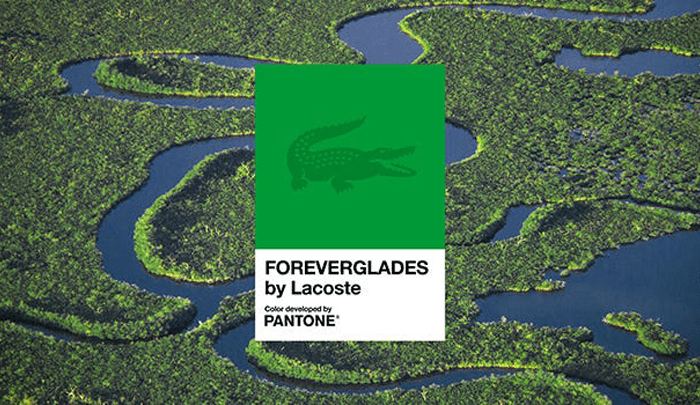 Pantone y Lacoste "crean" este nuevo color para sensibilizar sobre el equilibrio ambiental 1 pantone color institute lacoste forevergreen main image 700x405 1