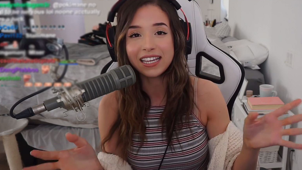 Pokimane la unica streamer mujer en el Top 10