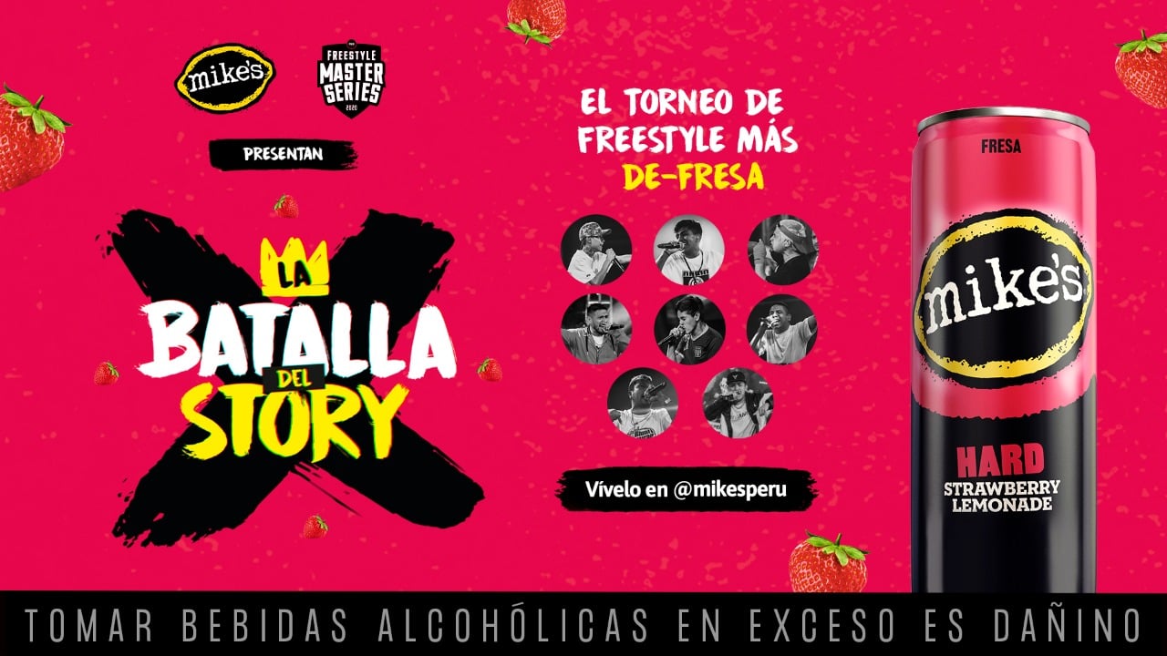 Mike’s presenta el primer torneo de freestyle en Instagram junto a su campaña “De Fresa” 1 Mike’s presenta el primer torneo de freestyle en Instagram junto a su campaña “De Fresa”