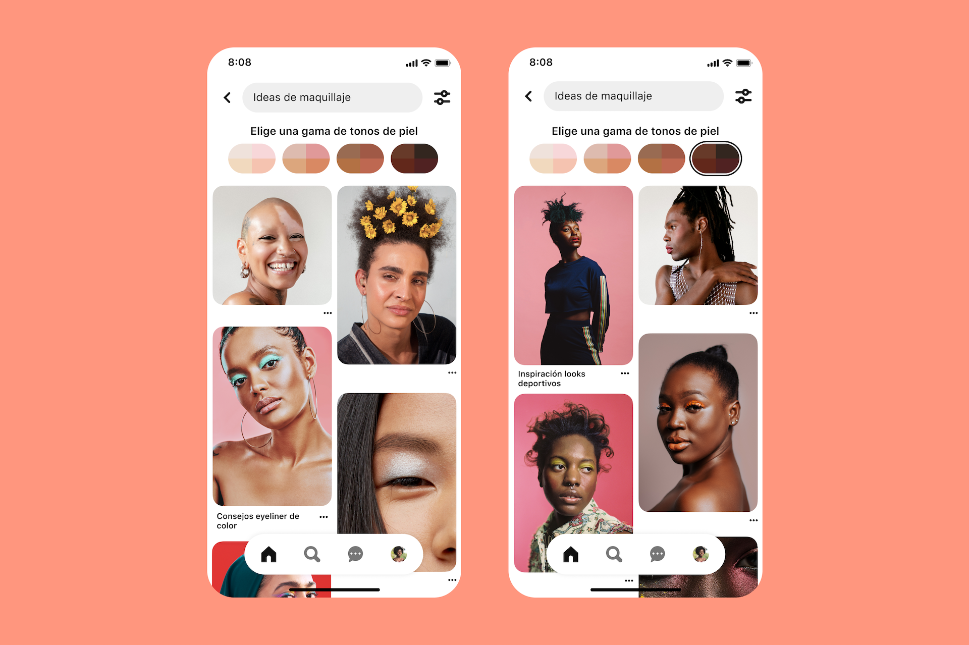 Pinterest evita la fuga de creadores de contenido con incentivos económicos 1 Skin tone selector es ES Header Image 0