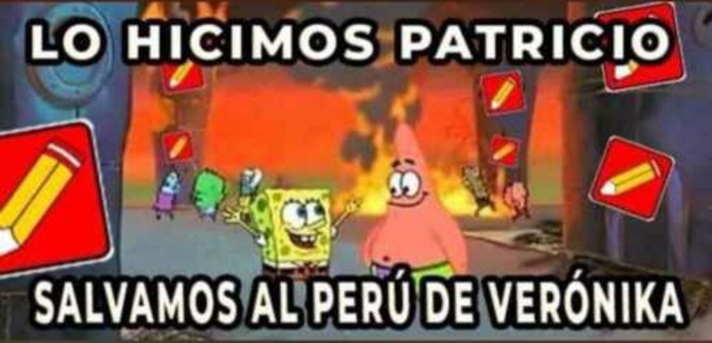 Meme de Pedro Castillo 