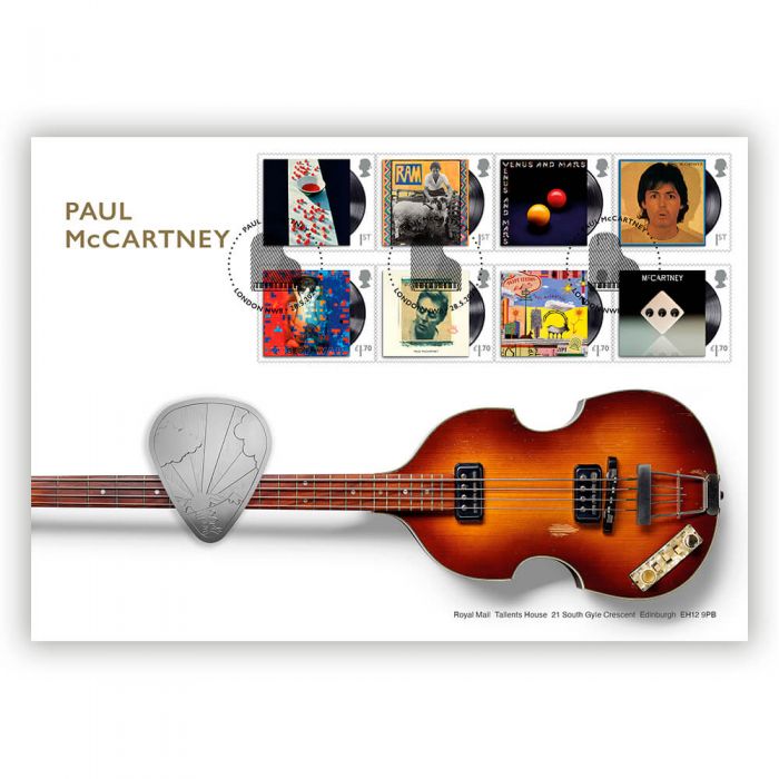 Beatlemanía: celebran la carrera de Paul McCartney con colección de sellos postales 1 pk165 2 mccartney medals bundle albums