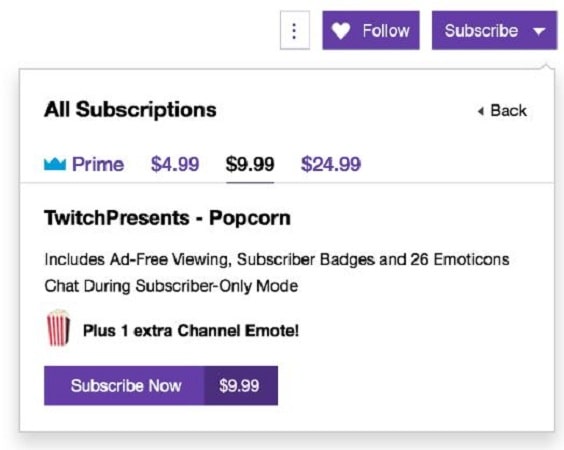 ¿Quieres ganar dinero en Twitch? 5 formas de monetizar tus contenidos 3 suscripciones
