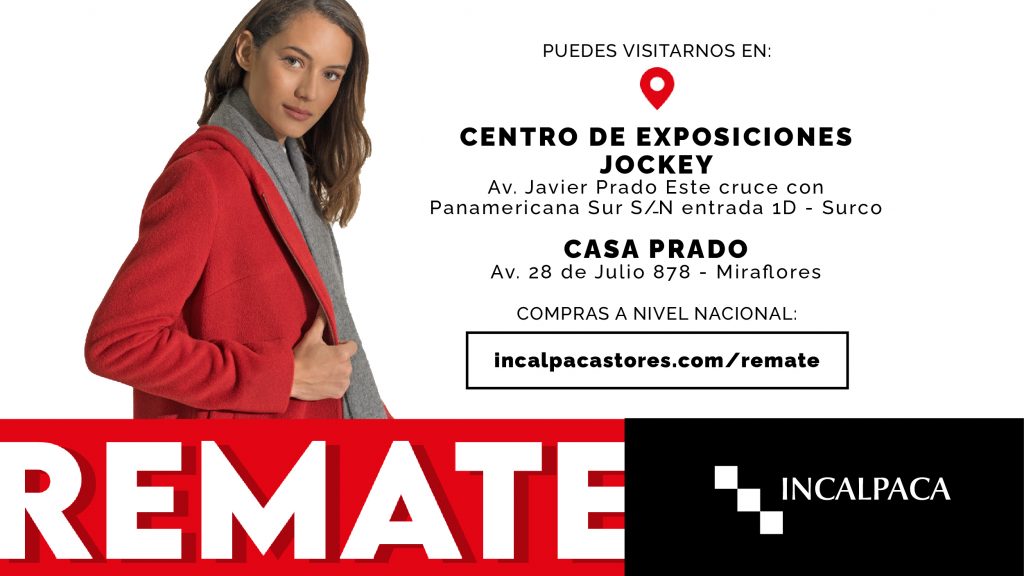 Incalpaca vuelve a Lima con su REMATE de invierno en venta física 2 Incalpaca en Lima