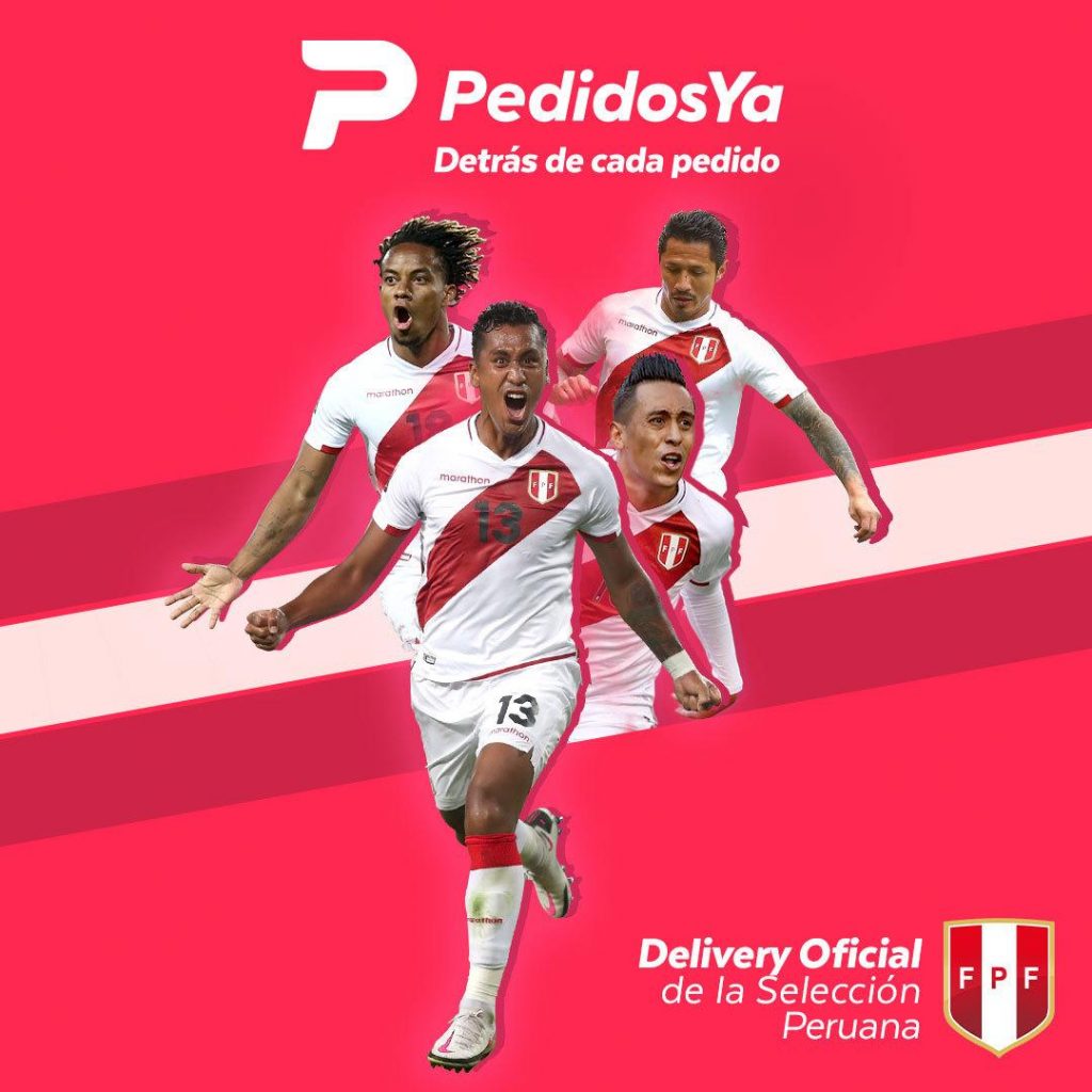 PedidosYa se convierte en sponsor oficial de la Seleccion Peruana2