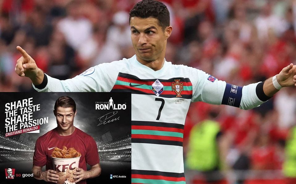 CR7 es tildado de “incoherente” por anunciar a KFC y después despreciar a Coca Cola 1 cristiano ronaldo promovio pollo kfc 1 0 1130 703