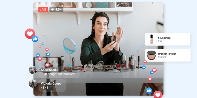 Facebook Live Shopping: Ahora podrás comprar en vivo y en directo con la marca 3 Live shopping en Facebook