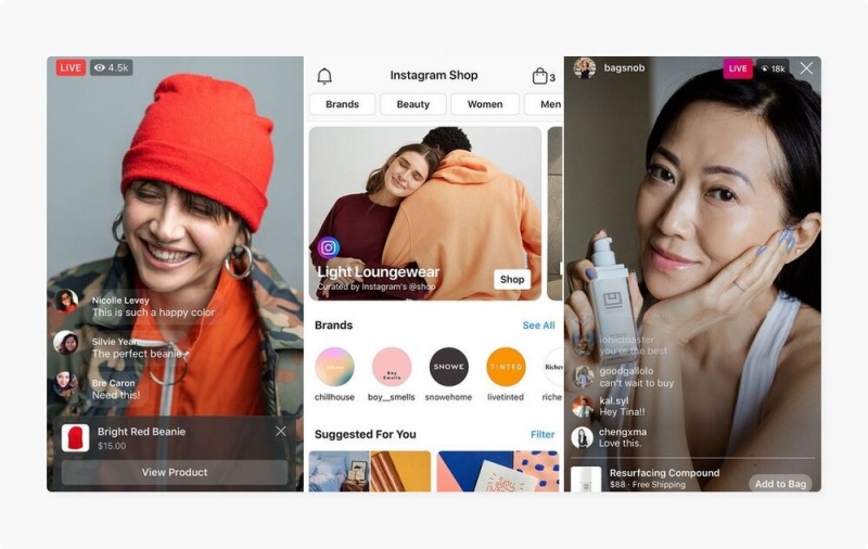 Facebook Live Shopping: Ahora podrás comprar en vivo y en directo con la marca 2 Personas haciendo live shopping