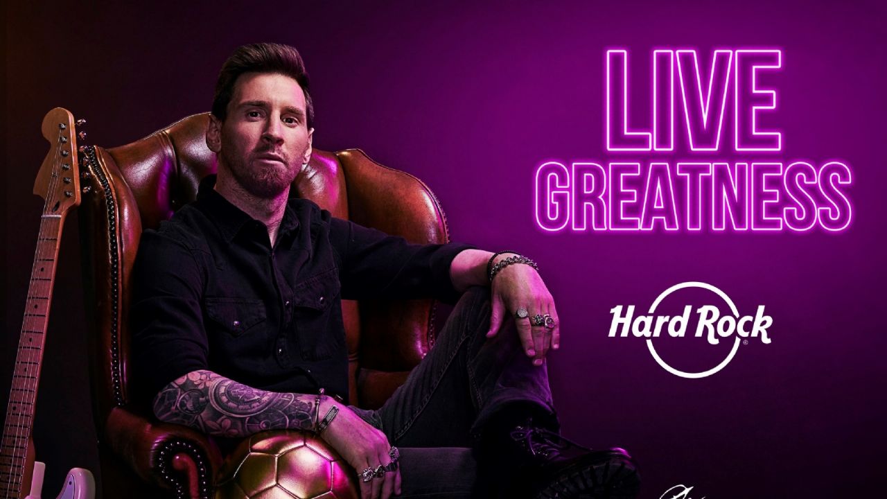 Lionel Messi es la imagen de los 50 años del Hard Rock Cafe 1 messi hard rock