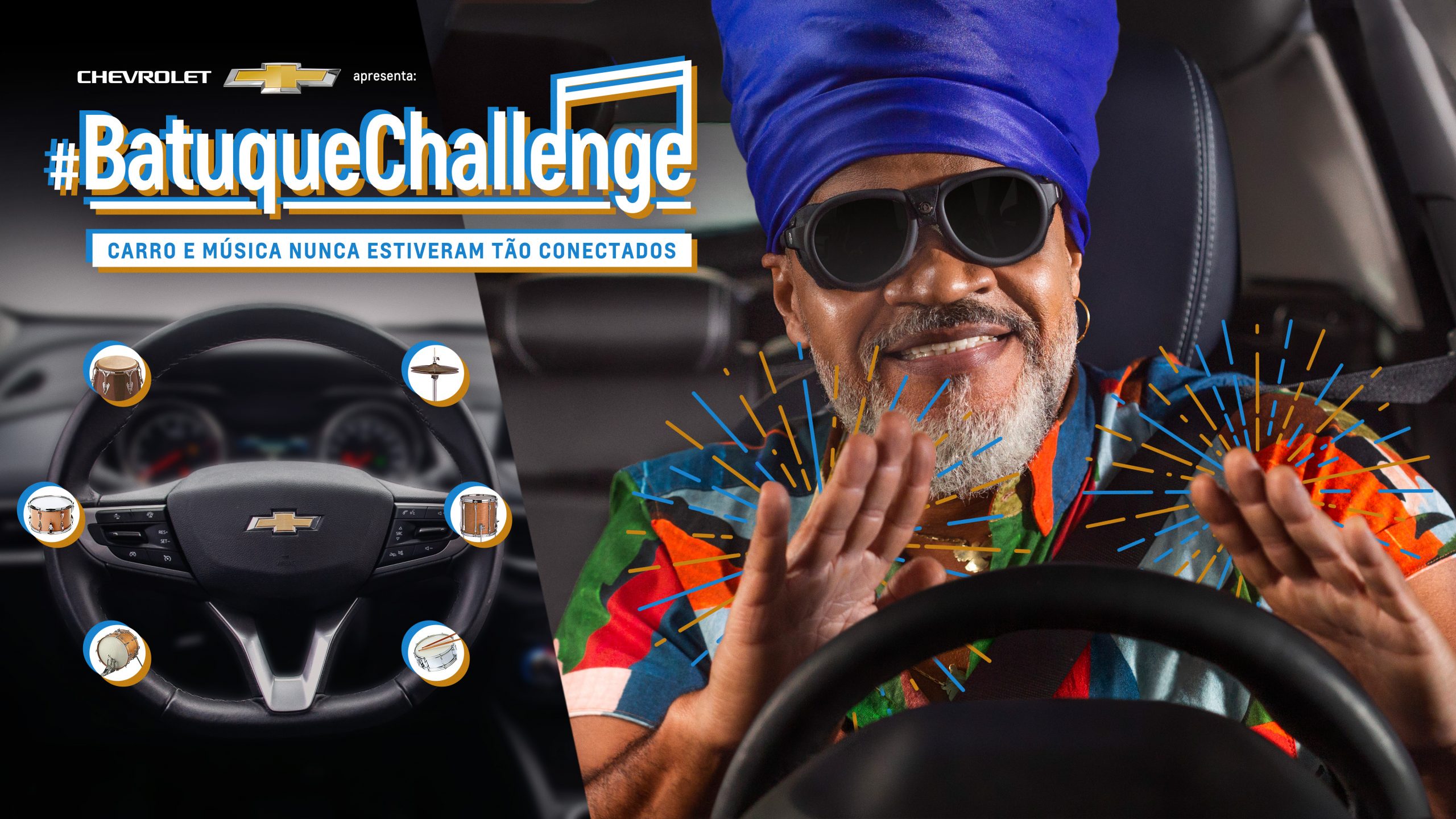 Chevrolet busca llegar a nuevas audiencias con campaña exclusiva para TikTok 1 Male drummer plays on wooden drum; Shutterstock ID 776266399; ospo: -; client: -; cnpj: -; venci: -