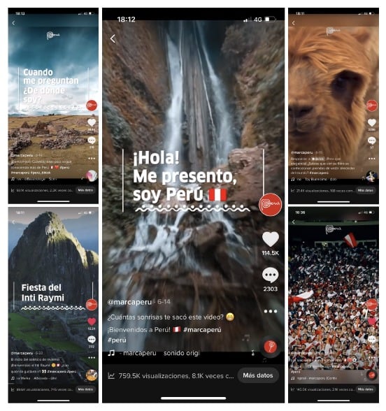 Marca Perú debuta en TikTok y se viraliza con millones de reproducciones 2 MarcaP