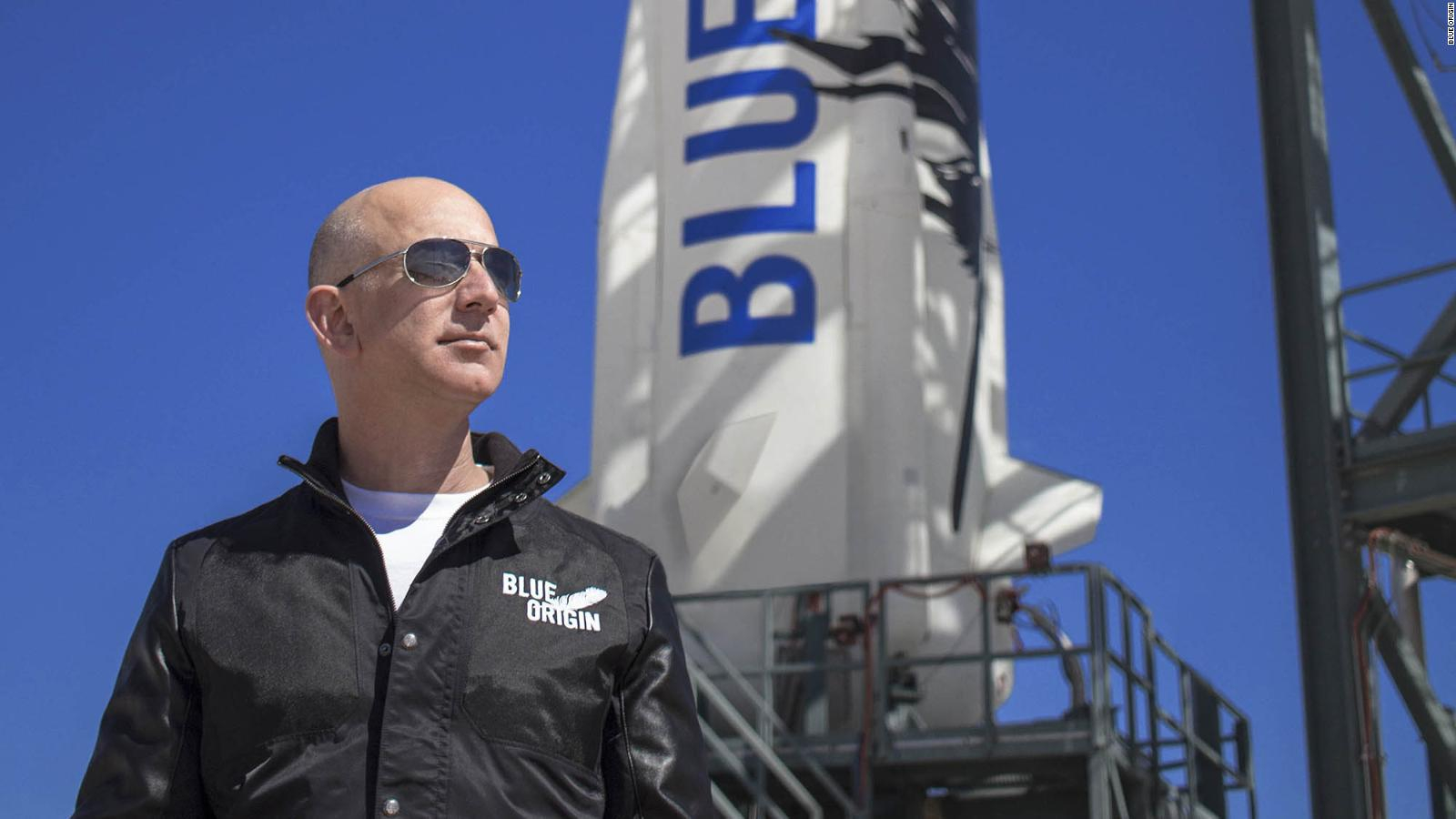 Jeff Bezos completa lista de pasajeros con la persona más joven en volar al espacio 1 blue origin bezos