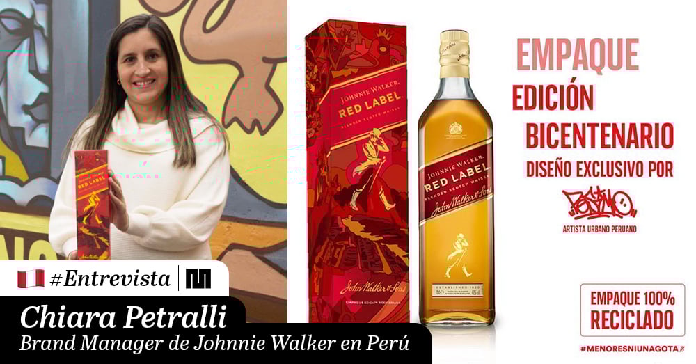 Entrevista: Johnnie Walker rinde homenaje a bicentenario de Perú con packaging de edición limitada 1 entrevista Chiara Petralli