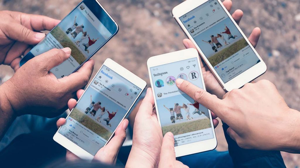 Usuarios participando de concurso en Instagram 