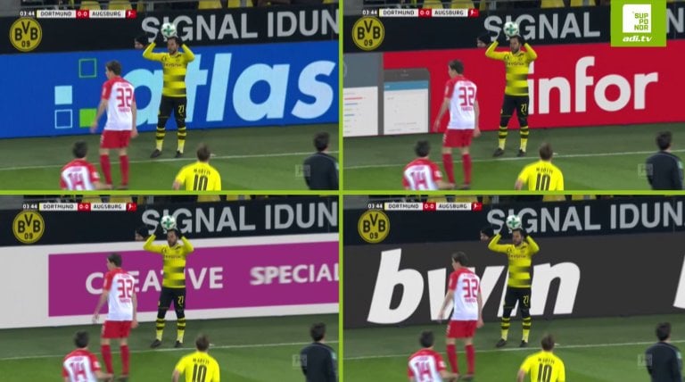 El fútbol se viraliza por anuncios de realidad aumentada que cambian según tu región 1 publicidad led estadios futbol