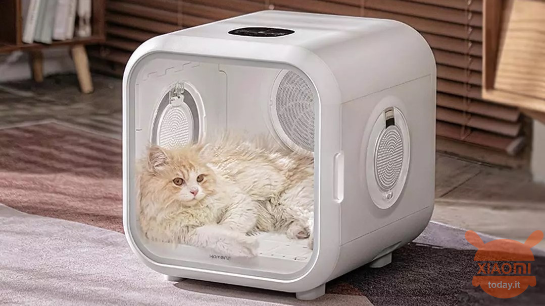 La nueva excentricidad de Xiaomi es una secadora inteligente para mascotas 1 xiaomi cat bow