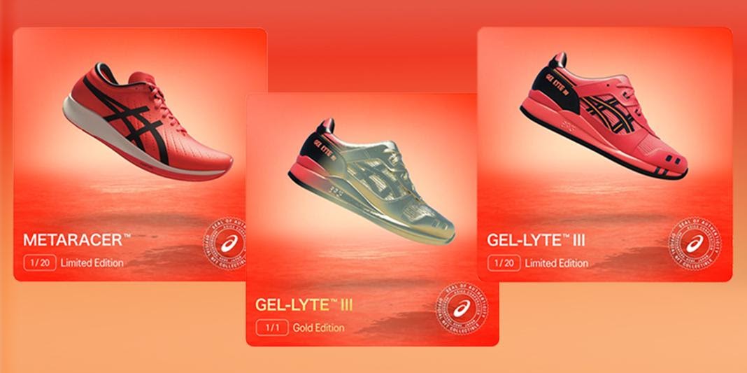 Top 5 de las marcas que ya experimentan con merchandising en NFT 1 asics nft