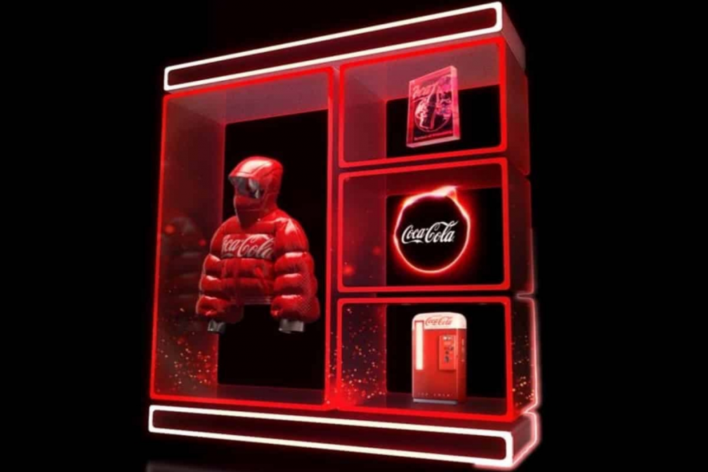 Top 5 de las marcas que ya experimentan con merchandising en NFT 2 coca cola nft