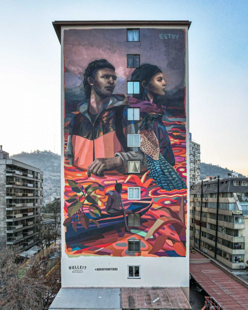 OOH: Diageo instala circuito de murales para reactivar espacios públicos en Santiago de Chile 2 diageo2